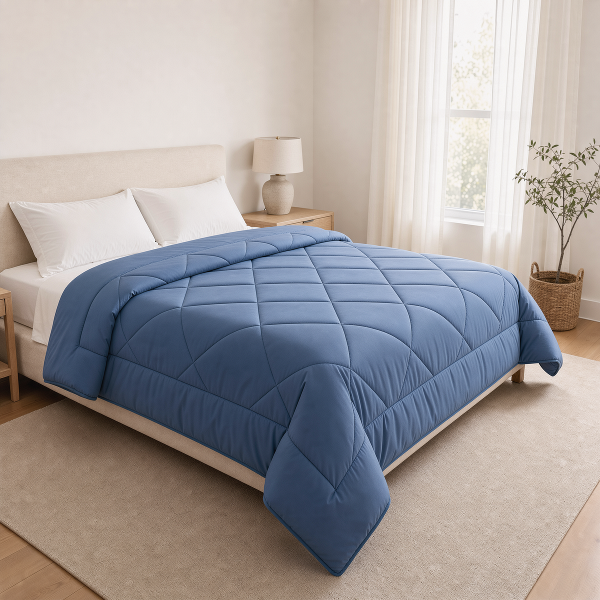 Homely EasySleep Comforter in Coastal Blue
